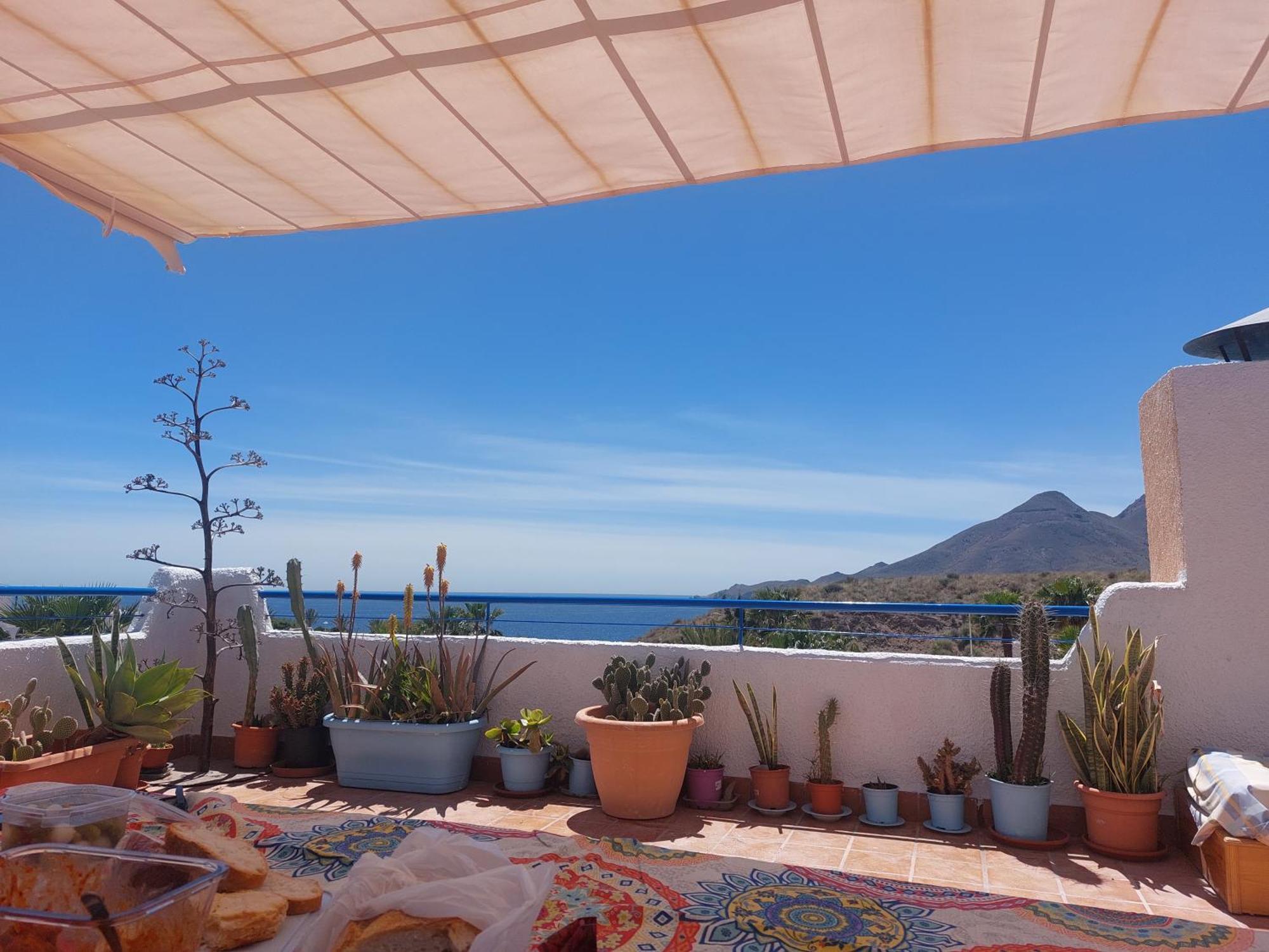Isleta apartamento con terraza, vistas y WIFI La Isleta del Moro Exterior foto