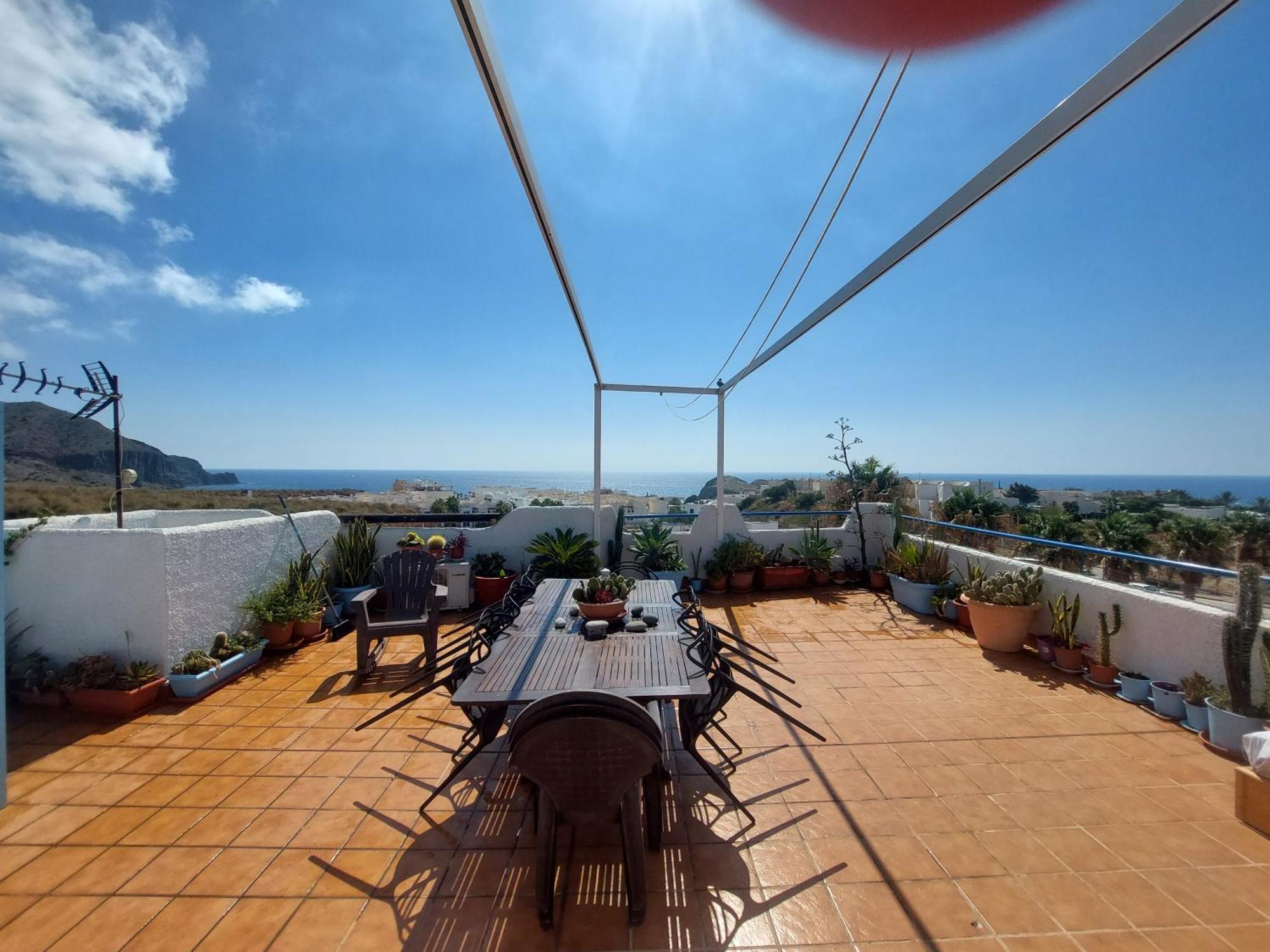 Isleta apartamento con terraza, vistas y WIFI La Isleta del Moro Exterior foto